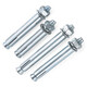 Yonglishang 304 stainless steel expansion screw bolt extended pull-out screw external expansion pipe nail explosion screw large national standard M10*100 (10 pieces)