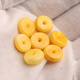 Yanyun jewelry raw mineral natural beeswax separator single bead loose bead bracelet amber bead DIY accessories diameter 11mm thick 3mm