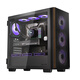 CoolerMaster Elite 560 Shenmu ATX châssis de conduit d'air bandes décoratives en bois massif/panneau d'admission d'air en maille/couvercle d'ouverture et de fermeture magnétique/12 positions de ventilateur/double position de refroidissement par eau