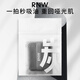 Ruwei (RNW) oil-absorbing paper 100 sheets replacement portable package contains powder puff to absorb oil but not water, unisex