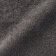 MUJI cotton velvet wearable bath towel charcoal gray 70x190cm