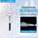 Midea SAC35BR new home remote control electric fan five-blade shaking head silent floor fan