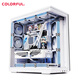 Colorful Ultra 285K RTX5090D/5080 Vulcan flagship graphics card gaming desktop overclocking e-sports Ai computing host DIY assembly machine computer complete machine 285K+RTX5090D v2丨水神白