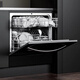 Siemens household embedded dishwasher, first-class water efficiency, small fully automatic dishwashing and chopsticks disinfection, drying and sterilization all-in-one machine 8 sets of embedded black