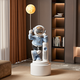 BHM Astronaut Large Ornament Floor-standing Audio Living Room Ornament TV Cabinet Sofa Decoration Housewarming Gift Blue Astronaut Total Height 127cm + Bluetooth Speaker + 16 Color Lights + Piggy Bank