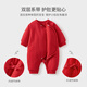 Tongtai (TONGTAI) baby butterfly clothing winter pure cotton quilted newborn onesie baby outing romper red 66cm