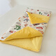 MUJI Class A pure cotton soothing beanie velvet anti-kick quilt sleeping bag all-in-one baby and child autumn and winter thickened warm belly protector Bulla Paradise A side pure cotton B side beanie velvet 70x120cm spring and autumn style about 3Jin Jin equals 0.5kg
