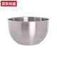 Sanqihu exported to Germany 316 stainless steel thickened salad bowl household cooking basin egg beating basin kneading dish basin 16-28 18/1020cm earless salad bowl