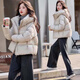 Yun Xing Down Jacket Women's 2025 New White Duck Down Puff Short Warm Thickened Hooded Little Man's Jacket Fashion Jacket Black Gold Label M 120-140Jin Jin equal to 0.5kg Card Code Shoot Small