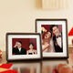 Yusenyi walnut wedding photo frame setting diy custom developed 6-inch photo family portrait photo printing solid wood-walnut plus cardboard 10 inches