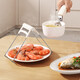 Anti-scalding bowl and plate artifact kitchen steaming vegetable tongs bowl clamp stainless steel anti-scalding and anti-slip plate lifter Anti-scald two-piece set bowl clamp + plate lifter