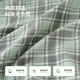 Yishuang'er children's shirt 2025 new spring, autumn and winter pure cotton boys' long-sleeved shirts, fashionable tops, baby spring and autumn children's clothing, green grid 120