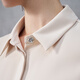 G2000 satin/embossed buttons/same style in shopping malls, women's 2025 autumn and winter casual long-sleeved shirts