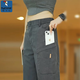 Woodpecker Autumn and Winter Workwear Casual Pants Men's New Loose Straight Versatile Fashion Simple Anti-Wrinkle Wide Leg Long Pants Men Gray 32 (130-145Jin Jin equals 0.5kg)