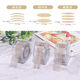 Yonghetang Invisible Double Eyelid Stickers Seamless Roll Olive Shape Makeup Artist Special Tweezer Storage Box Crescent Shape Natural Eyes 1200 Stickers Wide + Crescent + Tools 1 Pair