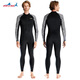 DIVE&SAIL swimsuit wetsuit for women one-piece sun protection surfing suit ice-feeling quick-drying couple snorkeling wetsuit for men 071 ice-feeling anti-sand quick-drying black cool body feeling XL
