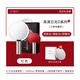AMIRO (condensation) brand dressing room level lighting~amiro light-finding bag mirror makeup mirror bag mirror integrated LED light high-definition daylight O series 2-red_(comes with magnifying mirror)