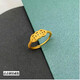Money in Hand Ring Simulation Golden Ring Ring for Women, Time to Run Hand Jewelry Fashionable and Simple Gift for Girlfriend Money in Hand Ring