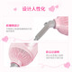 Panasonic curling iron hair straightening comb, straight curling and blowing, three-in-one hair styling device, comb, overheating protection, long-lasting styling, no damage to hair, hair dryer, original imported EH-KA23, straight curling and blowing, three-in-one hair styling device, pink EH-KA23