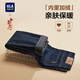 Heilan House (HLA) Straight Jeans Men's 25 New Chinese Dragon Plus Velvet Thickened Pants Men's Winter Denim Blue Transition Color (Dark) 7H 33 175/84A Recommended 135~142Jin Jin equals 0.5 kg