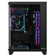 Colorful Ruilong 9600X/7500F/5060/5060ti/5070 Game Console 3A Masterpiece Live Desktop Computer Productivity AI Model Rendering DIY Assembly Machine with Three 9600X+RTX5070 Black Single Host