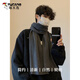 Woodpecker (TUCANO) scarf men's solid color simple winter thickened warm scarf versatile simple style gift box for boyfriend couple scarf gray gift bag