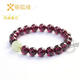 Menghuyuan Collection Grade Purple Tooth Black Garnet Bracelet Women's Jade Buddha Bead Bracelet Birthday Gift for Women 6