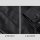 HLA Heilan Home Jacket Men's 25 Fashion Pattern PU Leather and Velvet Warm Commuting Jacket Men's Winter