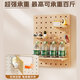 Youifu hole board storage rack solid wood customizable punch-free shelf wall decoration storage rack multi-functional cloud type size supports customization, please contact customer service for details