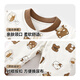 Badi Badi autumn and winter style infants and newborns baby quilted jumpsuit thickened romper bear playmate 80cm