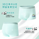 Yiershuang 7A antibacterial children's underwear, teenagers, middle-aged and older children's development period, baby boxer briefs, boys' shorts, 6 pairs