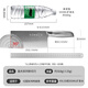 十八子作不锈钢家用菜刀 耐滑手柄刀具盈光斩切刀SL1703-AB【彩盒装】