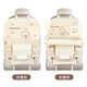 Car seat back storage bag Children's dining table storage hanging bag in the car Multifunctional rear storage bag Pink happy every day - Foldable dining table +