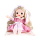 Shantou Lincun Lolifen 15CM doll princess children's toy birthday gift 5012 B style purple overalls