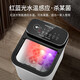 Changhong live model foot bath tub fully automatic foot washing heated foot bath bucket massage foot bath household electric constant temperature Mid-Autumn Festival gift practical for parents and elders men 43CM upgraded model three-stage Tai Chi knob massage + water and electricity separation white practical Mid-Autumn Festival birthday gift for elders, parents, parents