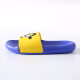 Mrs. Hui parent-child sandals children's slippers summer boys and girls cute indoor soft-soled slippers for a family of three glasses dark blue children's size 34-35 (inner length about 21cm)