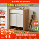 Quanyou Home Modern Simple Shoe Cabinet Entry Cabinet Home Multi-layer Shoe Storage Storage Cabinet Integrated Wall-Based