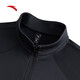ANTA Outlets Light Warm T Half-Zip Long Sleeve Men's Autumn and Winter Quick-Drying Business Running Stand Collar T-Shirt Top