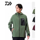 DAIWA 25 Autumn and Winter DJ-9325 Windproof Fishing Jacket Soft Shell Outdoor Sports Zipper Jacket Black XL