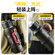 SZTAA thermos kettle large capacity 316 stainless steel outdoor household hot water bottle portable car travel thermos flagship heavy upgrade white 2L about 4Jin Jin equals 0.5kg water upgrade copper-plated inner tank + independent tea warehouse + all-steel lid