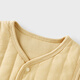 Tongtai (TONGTAI) baby vest autumn and winter pure cotton quilted men's and women's baby clothes vest vest vest top yellow 66cm