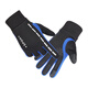 Disney children's cycling gloves for boys, winter, older children's skiing and cycling, plus velvet, warm and windproof, junior high school and primary school students' gloves, reflective strips, children's style, one size fits all