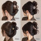 Simple high-end temperament grabber clip for women with small hair volume, hairpin for the back of the head, shark clip, love clip, hairpin headdress, elegant 4 pieces
