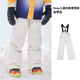 Vector's new children's ski pants for girls, windproof, waterproof and warm outdoor snowboard pants for boys, optical white XS 160