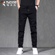 Woodpecker (TUCANO) casual pants men's business pants men's autumn and winter slim stretch versatile straight pants black 32