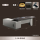 Qiheng (XIIBLC) new light luxury style high-end executive desk boss table president table high-end atmospheric chairman office desk and chair combination 2.0 meters single cabinet boss table