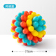 Mikuang German quality dog toy ball pet molar chew toy bite-resistant dog amusement tool to relieve boredom and train dogs color blue