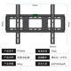 Beishi TV Bracket TV Mount Thickened TV Wall Mount Bracket is suitable for Xiaomi TV Mount 43 50 55 65 70 75 85 inch TV stand suitable for Xiaomi TV 32-75 inches/fixed/upgrade thickening