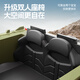Hanma children's electric car children's electric car children's car drivable children's car armored car detachable barrel standard army green | four-wheel drive + 12V7A battery + remote control + detachable barrel