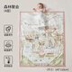 European pregnancy baby blanket baby bamboo cotton gauze summer cool quilt newborn quilt kindergarten all-season air-conditioned quilt forest party four layers of bamboo cotton suitable for 20-28